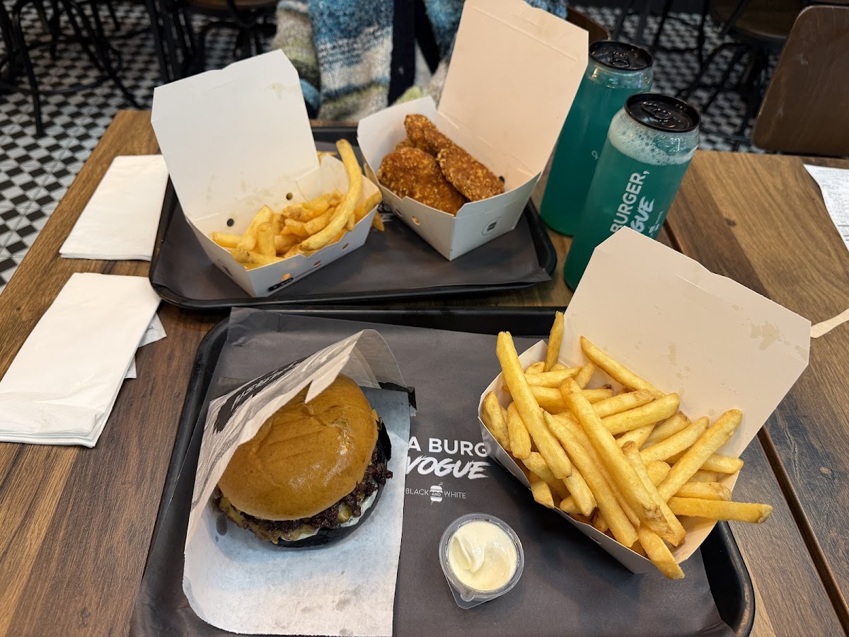 Black & White Burger Bruxelles Gare De L'ouest-8